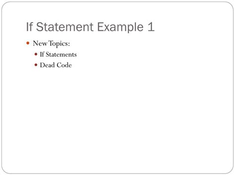 If Statement Tutorial 的图像结果