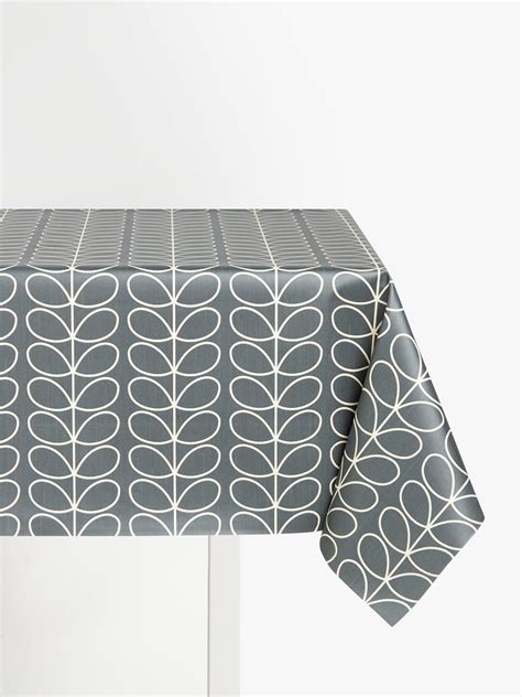 Orla Kiely Linear Stem Oilcloth Tablecloth Fabric