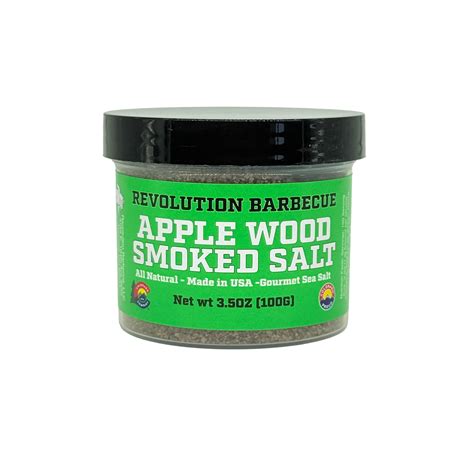 Apple Wood Smoked Salt - Revolution Barbecue