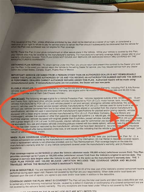 Mopar MaxCare Extended Care Warranty and implications with a non MOPAR lift kit install | Jeep ...