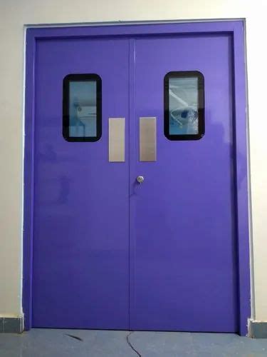 Industrial Doors - Clean room GIPC Swing doors Manufacturer from Chennai