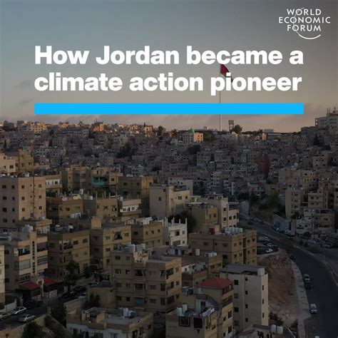 How Jordan Is Using Digital Tools To Meet Climate Goals | World Economic Forum
