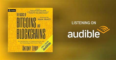 The Basics of Bitcoins and Blockchains by Antony Lewis - Audiobook ...