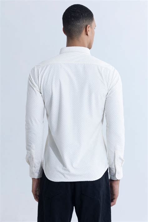 Buy Men's Staunton White Shirt Online | SNITCH