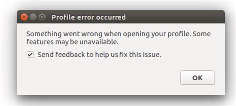 Image result for Profile Error Fix