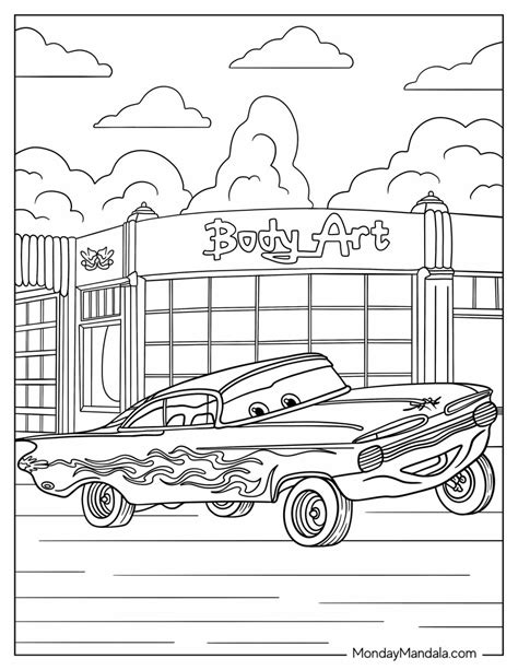 24 Disney Cars Coloring Pages (Free PDF Printables)