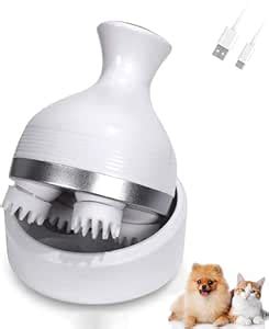 Heshiv Electric Scalp Massager Portable Handheld Head Massager with 4 ...