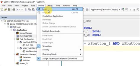 Image result for CoDeSys Visualization Simulation