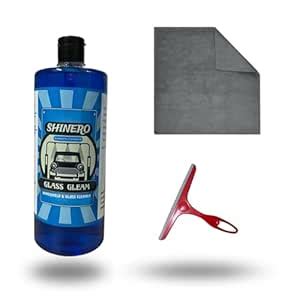 Shinero® Crystal Clear Windshield Kit – Set of 3 | 500ml Windscreen ...