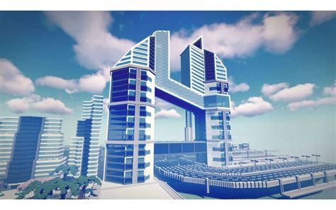 Image result for Futuristic Minecraft School Structure