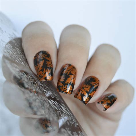 35 + Leaf Nails Art Ideas for your Fall – OSTTY