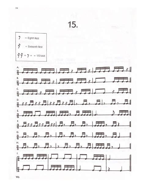 Image result for Rhythm Worksheets with 16th Notes
