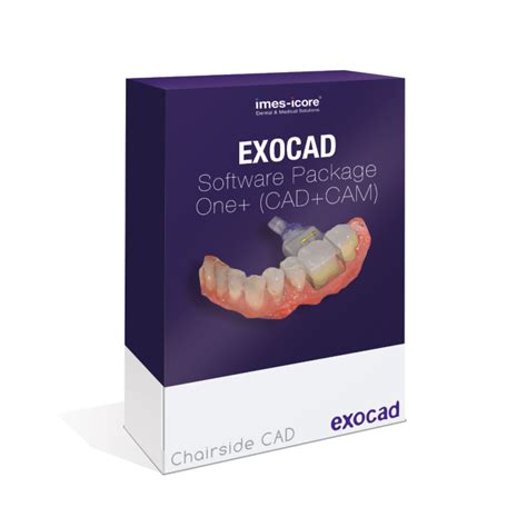 exocad ChairsideCAD software package one+ (CAD +CAM)