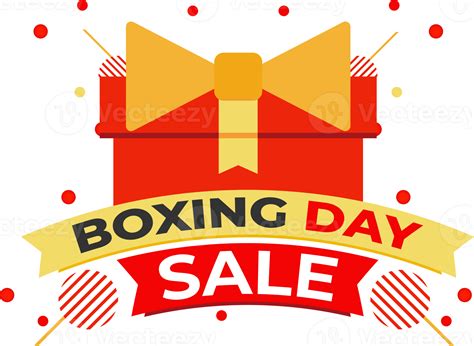 boxing day sale illustration 15437608 PNG
