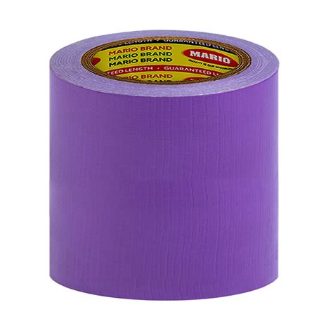 Mario Purple Duct Tape - 25 Meters in Length 96mm / 4" Width - 1 Roll ...