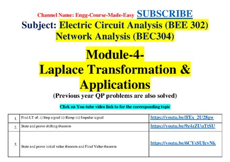 ECA(BEE 302)& NA(BEC304)-Module-4-Laplace Transfor 240307 095044 ...