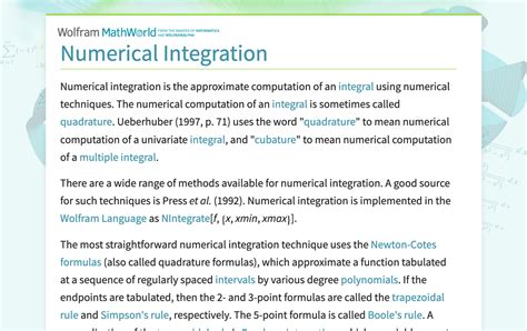 Image result for Numerical integration applications