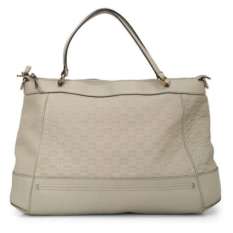 Off White Guccissima Medium Leather Mayfair Tote – Confidential Couture