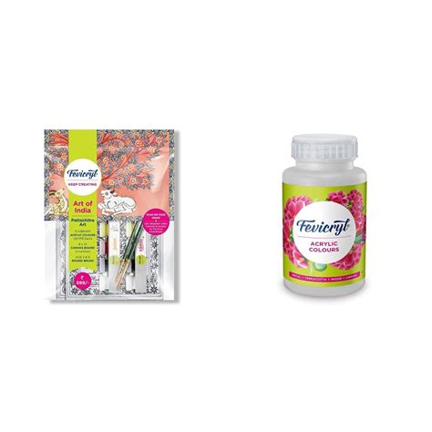 Fevicryl DIY Self Painting Art of India Kit - Pattachitra Art ...