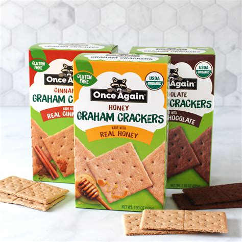 Once Again Organic Honey Graham Crackers | Gluten-Free Graham Cracker ...