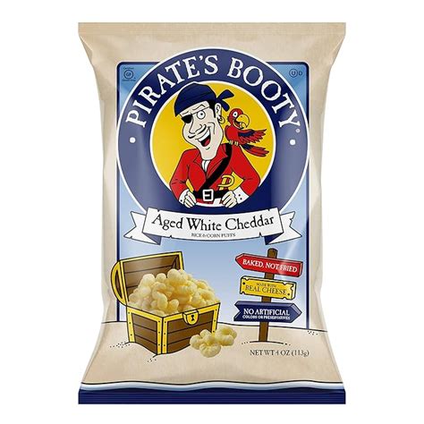 Buy Pirate's Booty Aged White Cheddar Cheese Puffs, Gluten Free ...