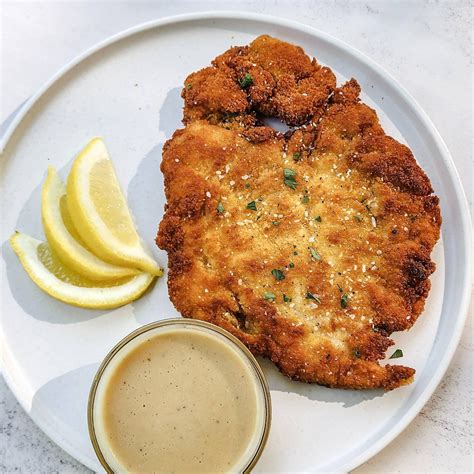 Chicken Schnitzel & Lemon Cream Gravy – The Kitchen Coalition