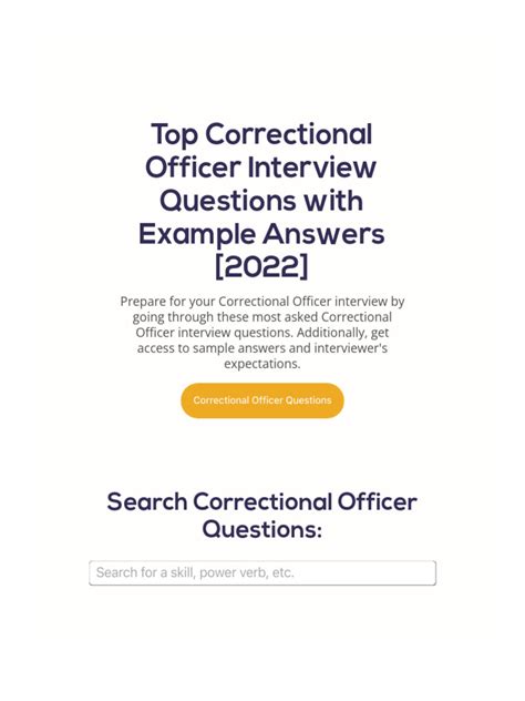 Probation Officer Job Interview Questions 的图像结果