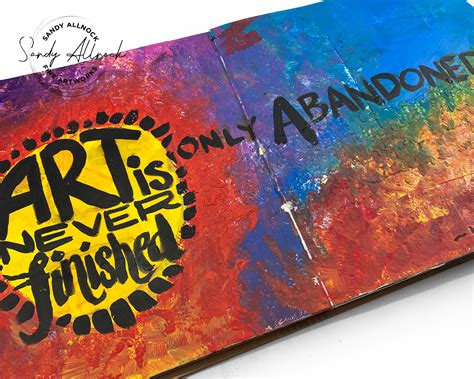 Art journaling vs Bible journaling - Sandy Allnock