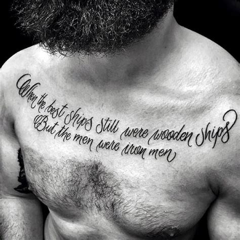 90 Cursive Script Tattoos for Men