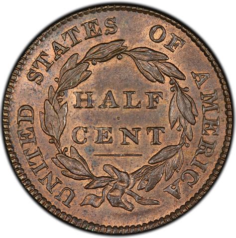 Half Cent 1826 Classic Head, Coin from United States - Online Coin Club