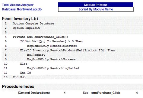 Access Module Tutorial 的图像结果