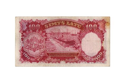 100 lats, banknote, 1939, Latvia, XF, VF
