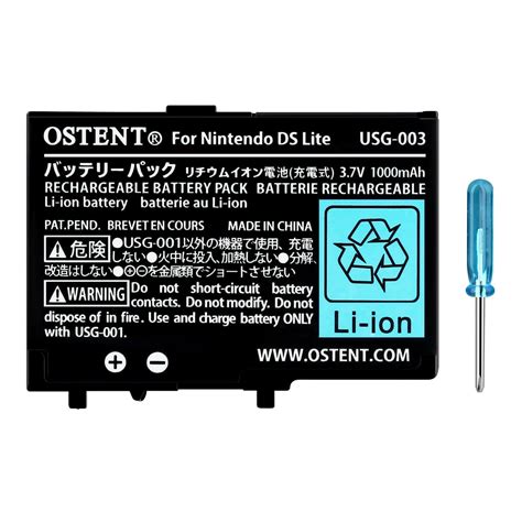 Ostent 3 7v 1000mah Rechargeable Li Ion Polymer Lithium Ion ...