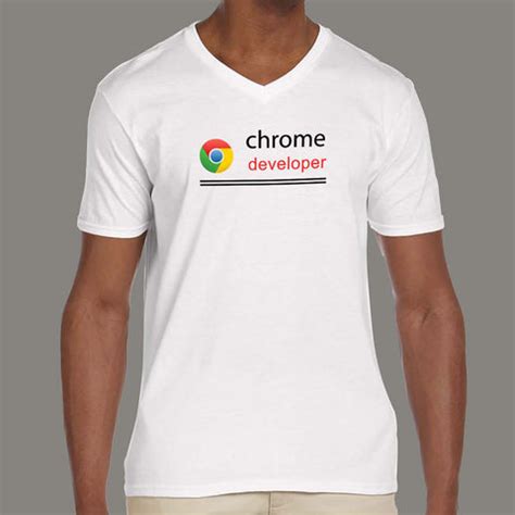 Google Chrome Dev T-Shirt - Enhance the Web - TEEZ.in