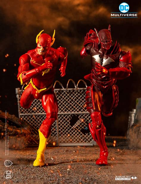 DC Multiverse Earth -52 Red Death and The Flash Action Figure 2-Pack by ...