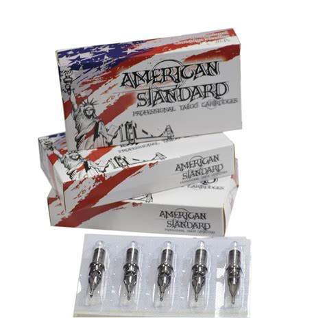American Standard Tattoo Cartridge Needles - Round Shader – Tattoo ...
