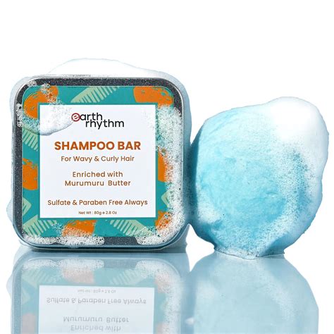 Buy Earth Rhythm Murumuru Butter Shampoo Bar for Dry, Frizzy, Curly or ...
