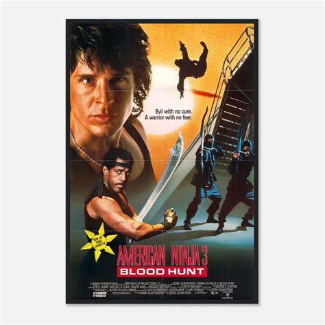 American Ninja 3: Blood Hunt (1989) Movie Poster Print - Citiesbox