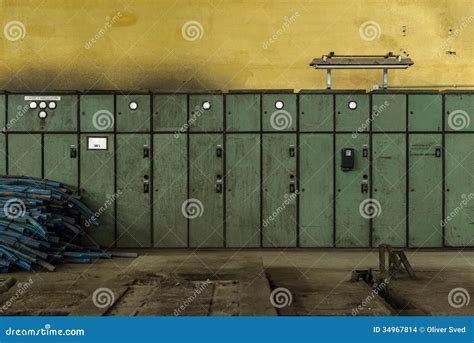 Electricity Distribution Hall in Metal Industry Stock Photo - Image of distribution, large: 34967814