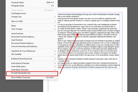 Image result for Text Box X InDesign Layout View