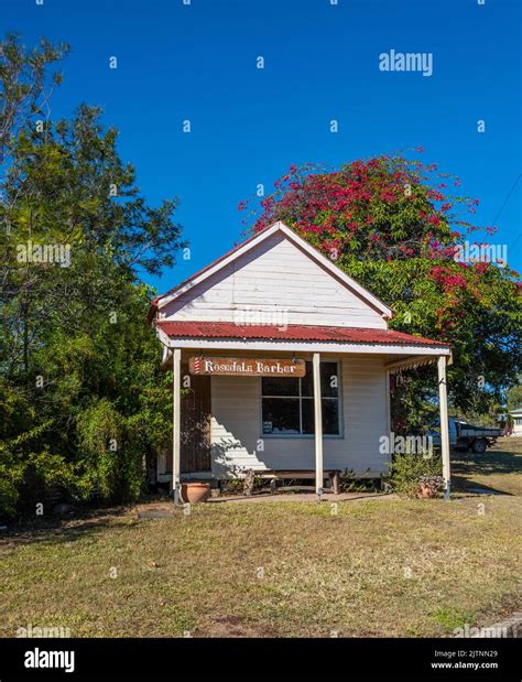 The old barber shop at Rosedale in queensland, australia Stock Photo ...