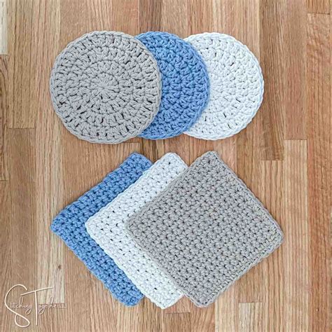 Crochet Coaster Tutorial 的图像结果