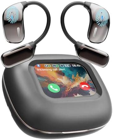 AI Translation Earbuds Real Time 144 Languages, LCD Touch Screen Open ...