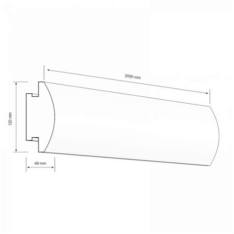 LED-Stuckleiste "Belgrad" - Stuckversand