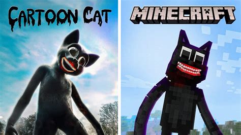 Image result for Minecraft Cartoon Cat Scary Statue Build Tutorial