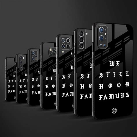 Hood Famous Phone Cover for Realme 3 Pro | Glass Case – Mymerchandize