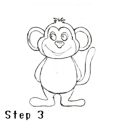 Image result for How to Draw a Simple Monkey