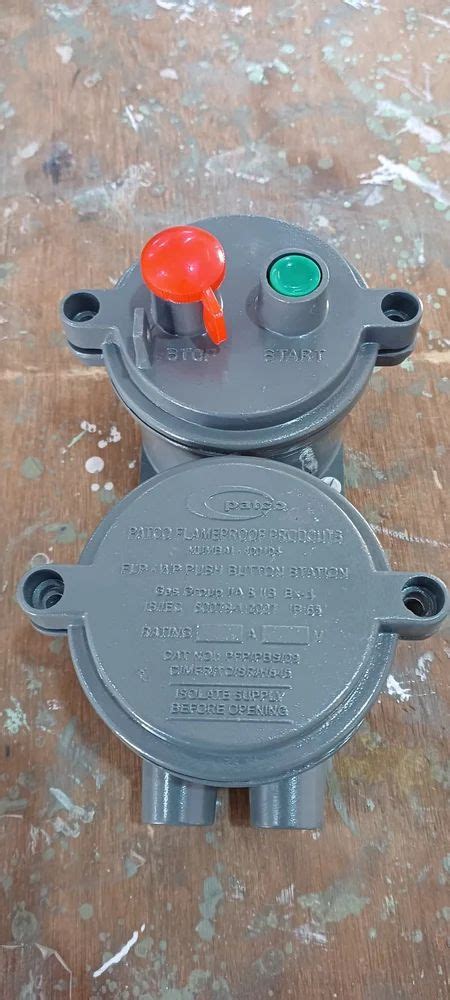 Flameproof Cum Whether Proof Local Control Station - Flameproof Push ...