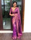 Magenta Colour Soft Silk Saree With Fancy Blouse – Sareewave