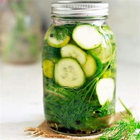 Sliced Pickled Cucumber